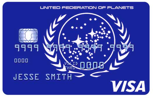 Star Trek Rewards Credit Card - United Federation of Planets