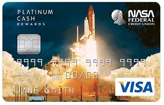 Platinum Cash Rewards Credit Card with Shuttle graphic